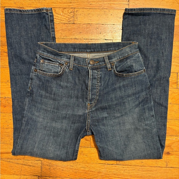 6397 495 Straight leg Jeans in Worn Dark - Picture 3 of 5
